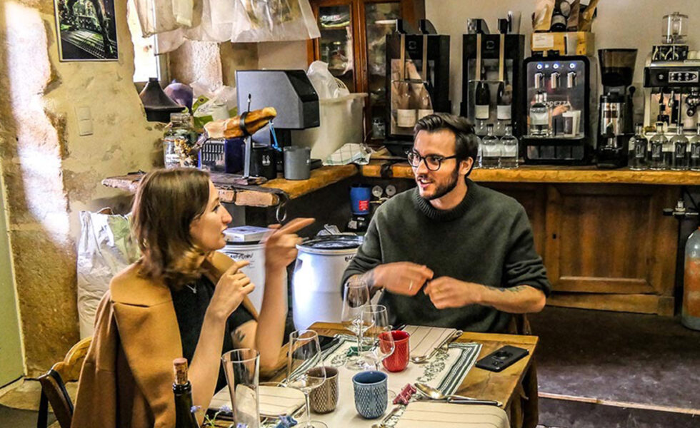 Distributeurs de vin au verre 4 bouteilles Duo chez la Ferme de la Ruchotte