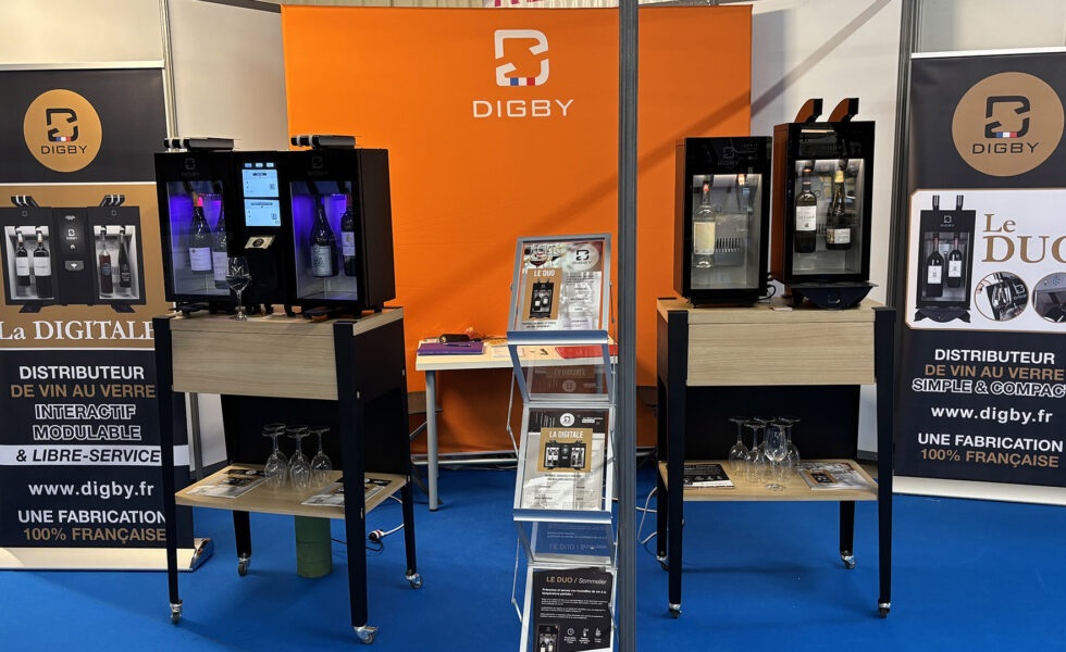 Stand Digby au salon Rest'Hotel 2025 à La-Teste-de-Buch